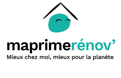 Aides à la rénovation énergétique : logo du principal dispositif maprimerénov'